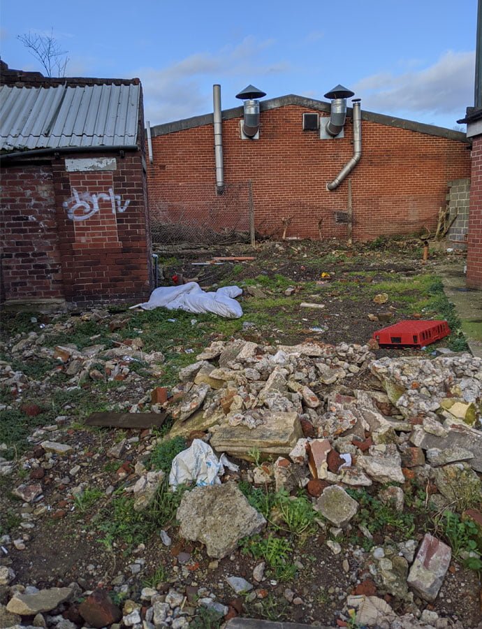 Before Grafters was build in Kelham Island