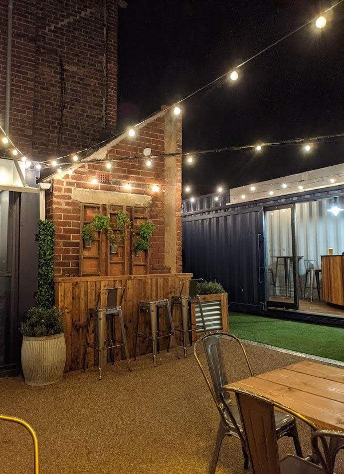 Inside Kelham Island's newest bar Grafters at night