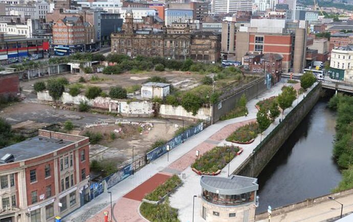 Pollen will take place on Castelgate's Grey to Green scheme