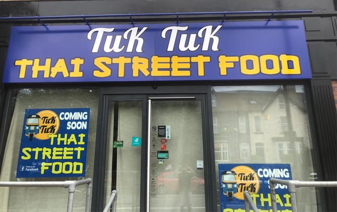 Tuk Tuk Thai Street Food is located on Ecclesall Road