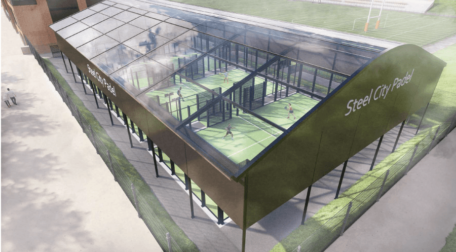 Steel City Stadium padel plans